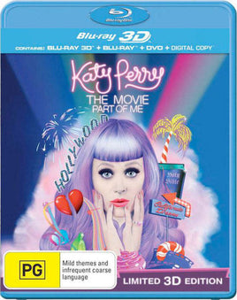 Katy Perry - The Move Part Of Me 3D  (Blu-Ray) New & Sealed - Region B