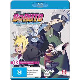 Boruto: Naruto Next Generations - Part 3 (Blu-Ray) Brand New & Sealed - Region B